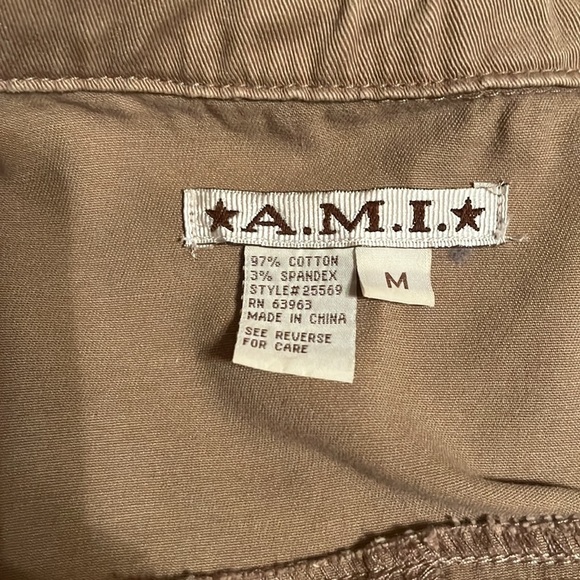 A.m.i. Brown Jacket Size M - Picture 6 of 7